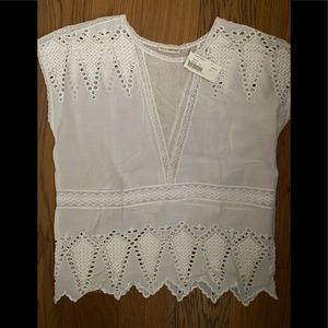Ulla Johnson White Maryse Top 6